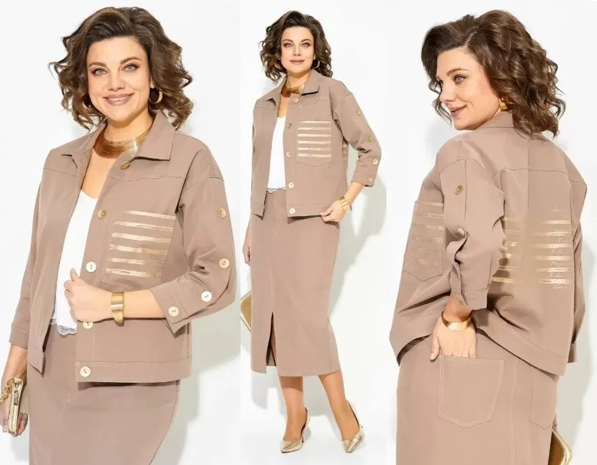 Костюм, юбка, жакет Liliana 1405н