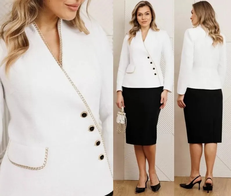 Комплект, жакет, юбка Мода Юрс 26-2956