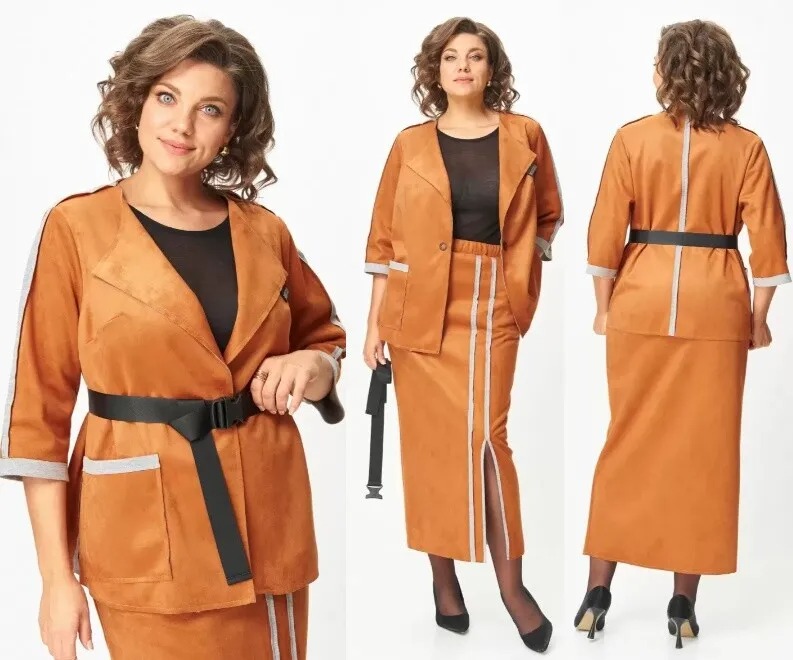 Комплект, жакет, юбка Michel Chic 1388/1