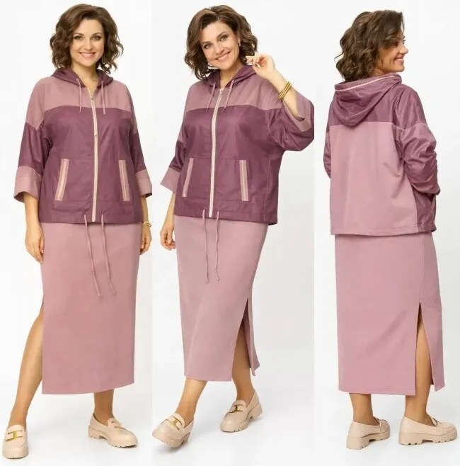 Комплект, кофта, юбка Anastasia 1224