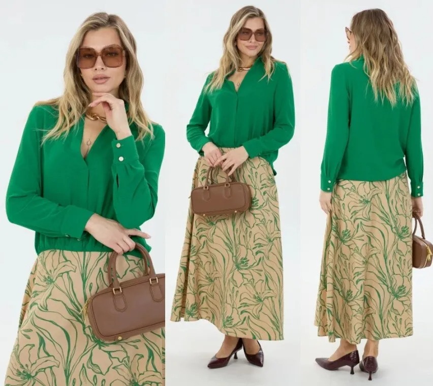 Комплект, блузка, юбка, блуза LM К1870114-2