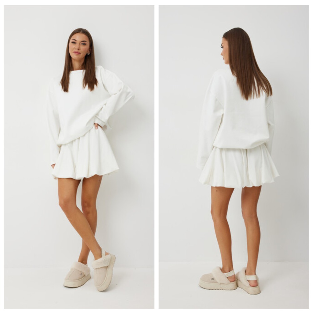 Свитшот, юбка V&N Fashion 1132