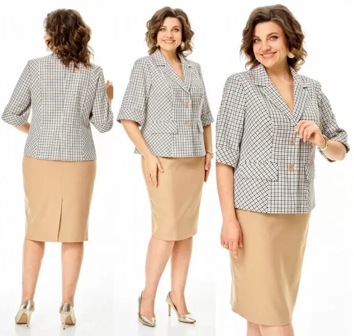 Костюм, жакет, юбка Vi Oro VR-1247