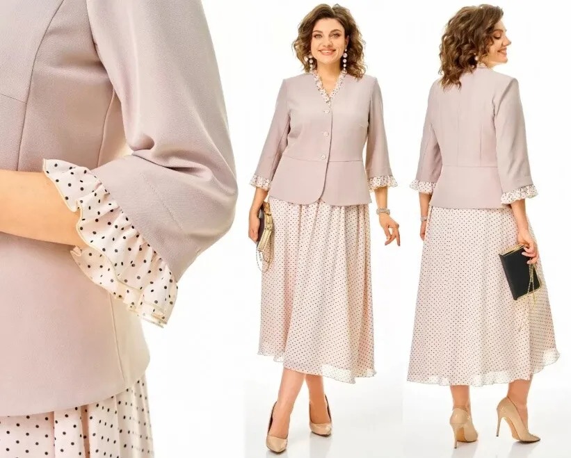 Комплект, жакет, юбка Aira Style 24144
