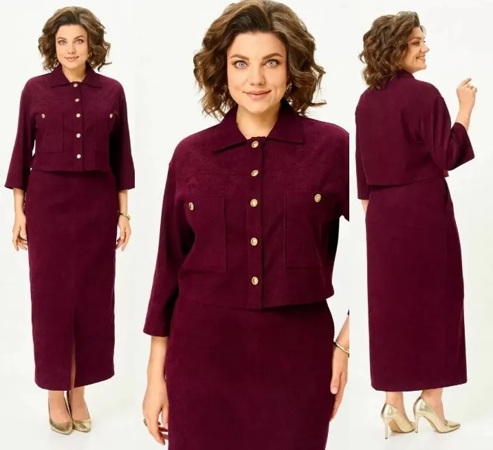Костюм, жакет, юбка Svetlana-Style 2352