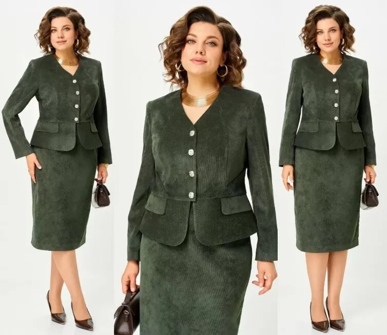 Костюм, жакет, юбка Aira Style 24149