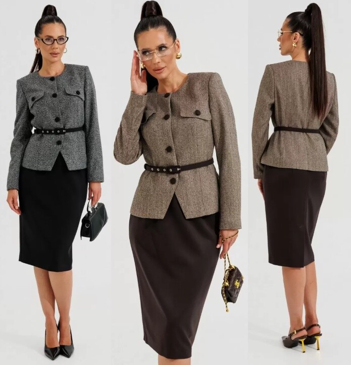 Костюм, жакет, юбка Galean Style 1014А