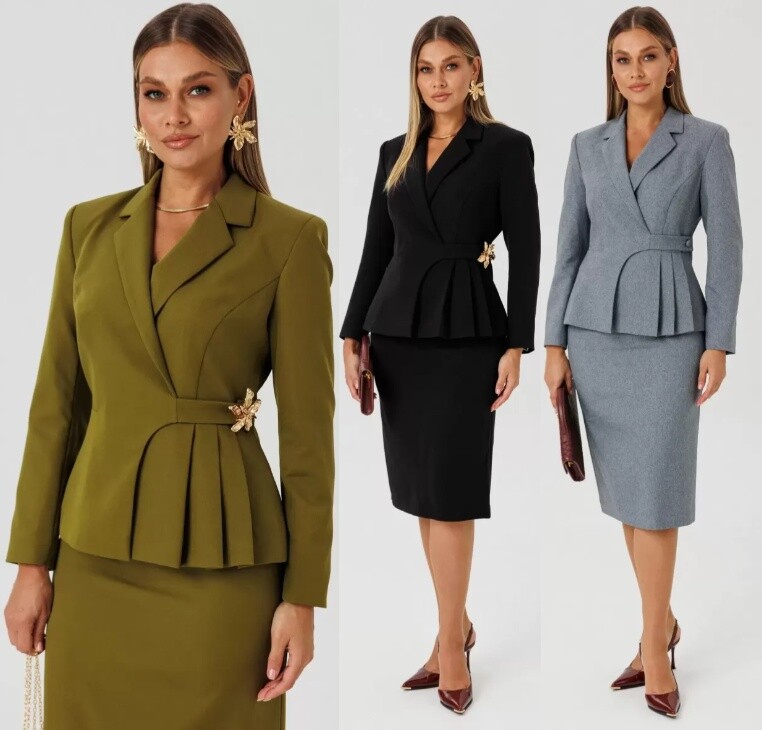 Костюм, жакет, юбка Ambera Style 2173