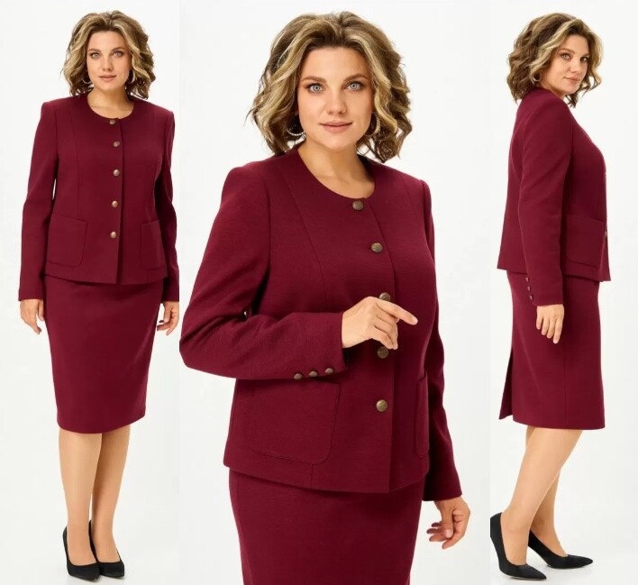 Костюм, жакет, юбка Zlata 4483