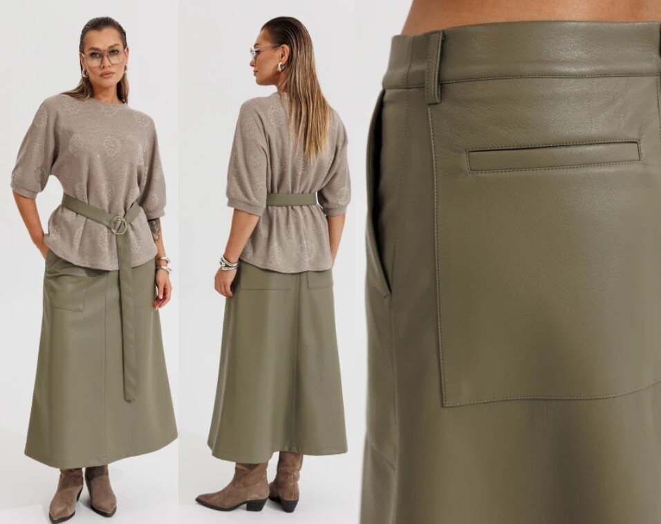 Комплект, блуза, юбка ZigzagStyle 654