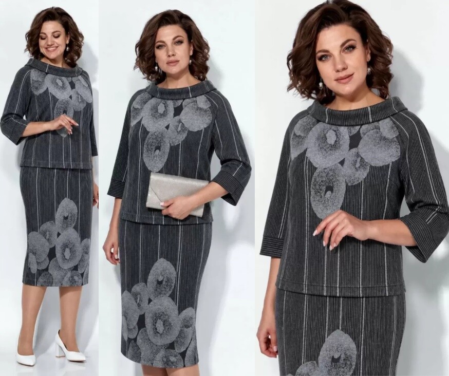 Костюм, блузка, юбка Anastasia 1402-2