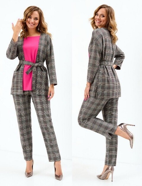 Комплект, блуза, брюки Магия Моды 2126