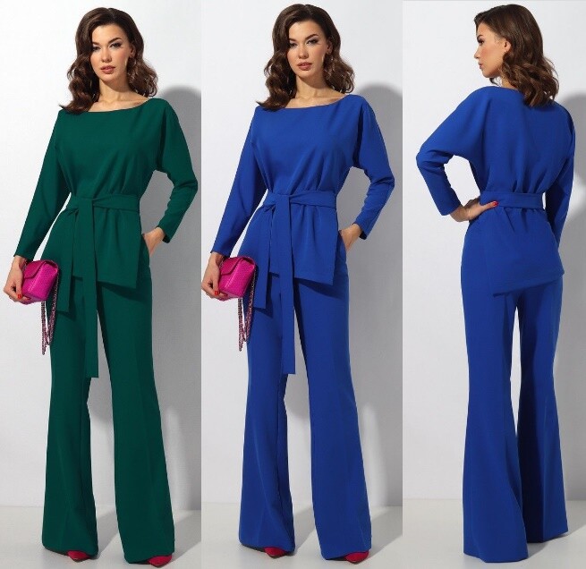 Костюм, блузка, брюки Mia-Moda 1411