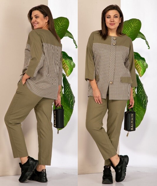 Комплект, брюки, блуза Anastasia 964