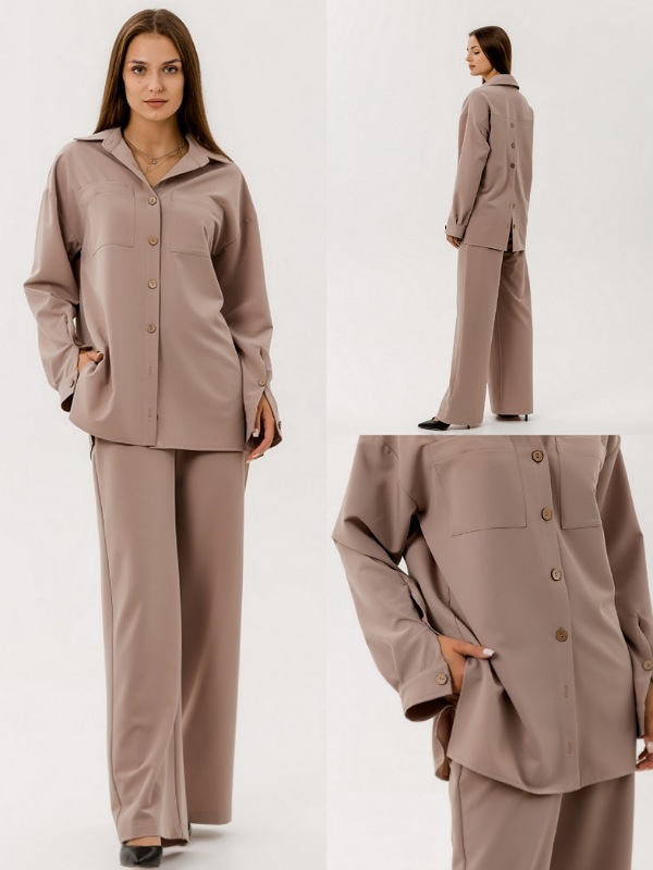 Костюм, брюки, рубашка Atelero 1053