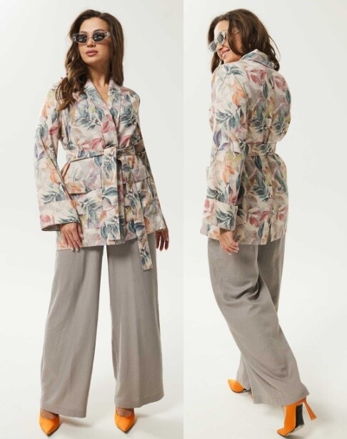 Костюм, жакет, брюки Mislana С946