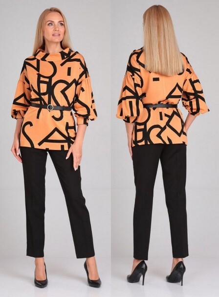 Комплект, блузон, брюки Gamma Gracia 608