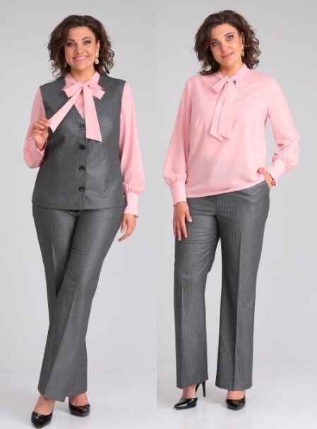 Костюм, жилет, брюки, блуза Mubliz 087