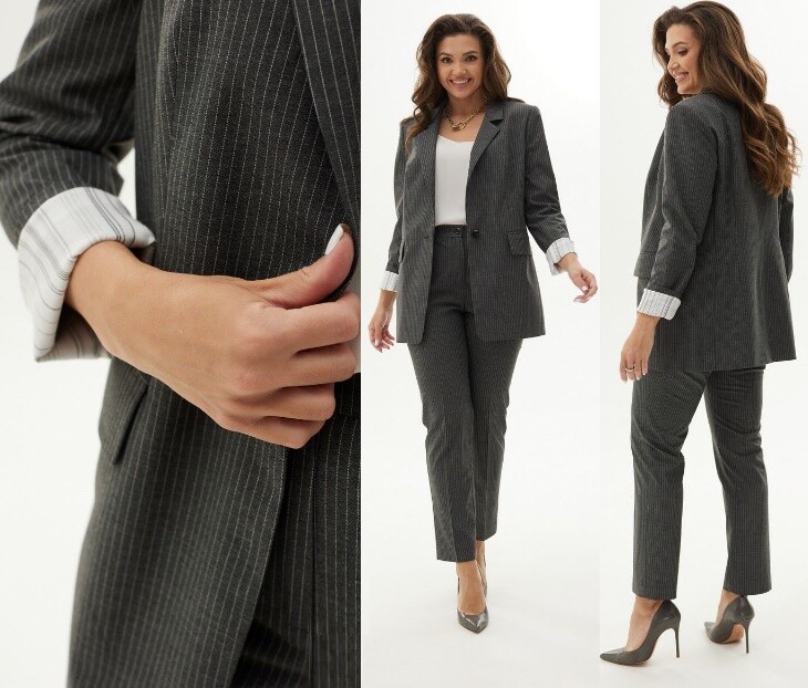 Костюм, жакет, брюки Mali 722-121