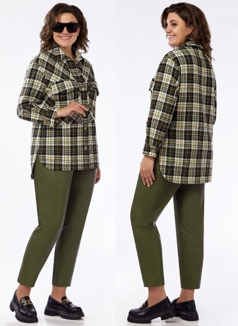 Костюм, брюки, рубашка Милора-Стиль 1135