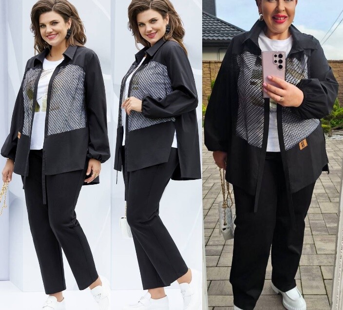 Комплект, рубашка, брюки, майка Vittoria Queen 19993