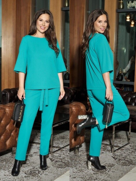 Комплект, блузка, брюки Anastasia 1017Б