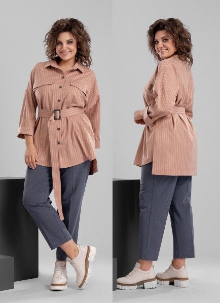 Комплект, блуза, брюки Deesses 2226