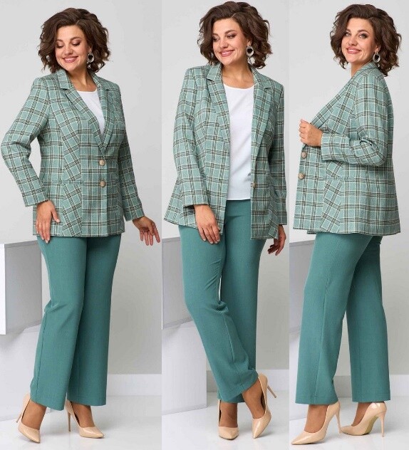 Костюм, жакет, брюки Асолия 1388