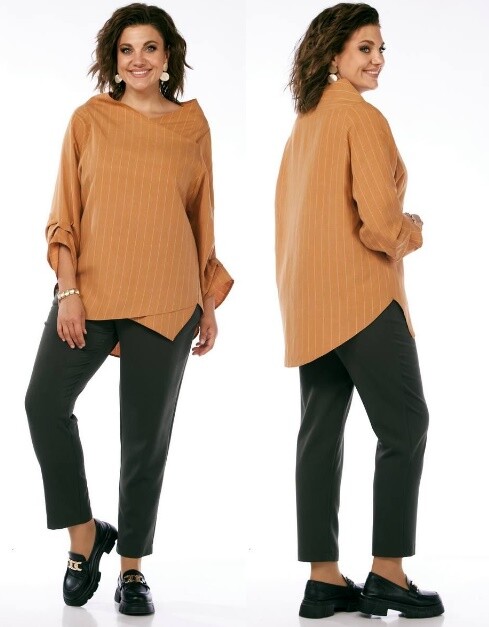 Комплект, блузка, брюки Anastasia 1040