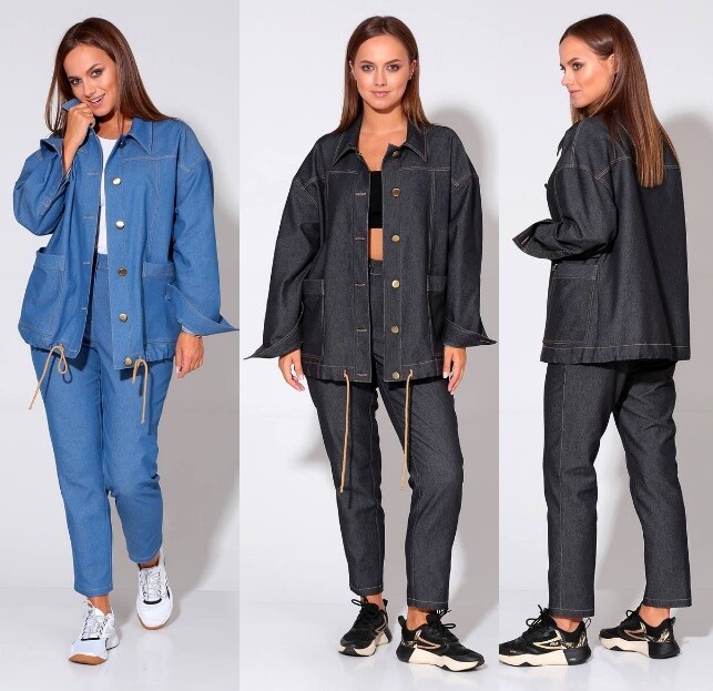 Комплект, брюки, жакет Liona Style 877