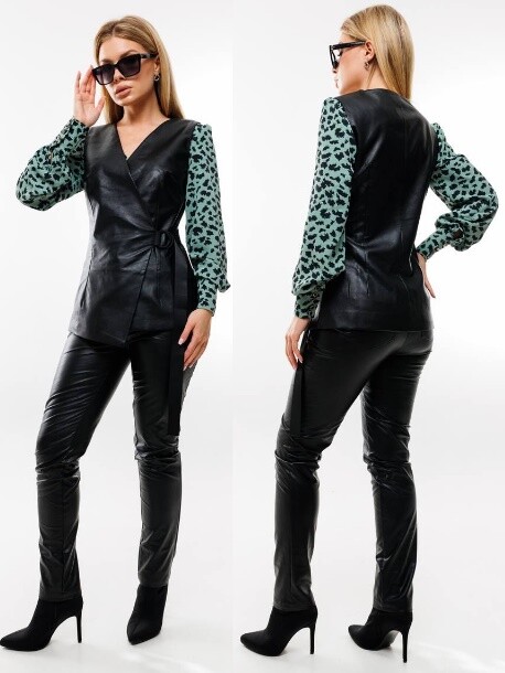 Комплект, жилет, брюки Ambera Style 2039