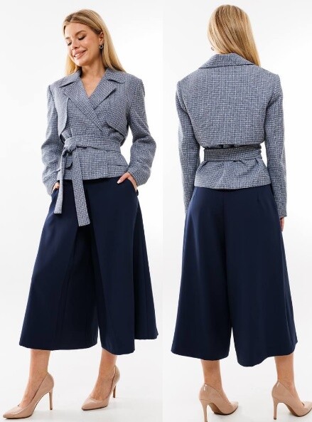 Комплект, жакет, юбка, брюки Ambera Style 2043