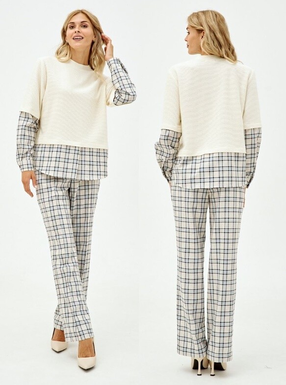 Костюм, джемпер, брюки NikVa 391-2