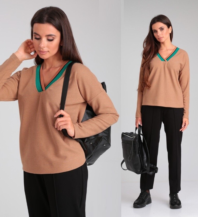 Джемпер, брюки, комплект T&N 7446