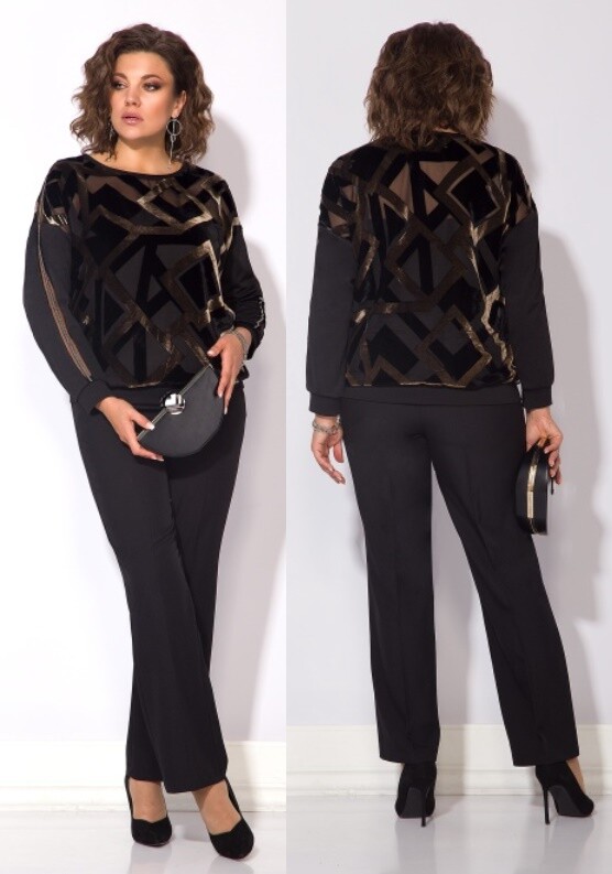 Комплект, брюки Liliana М1266БрПн