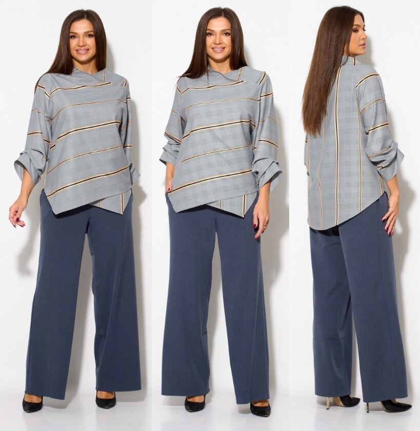 Комплект, брюки, блузка Anastasia 1058