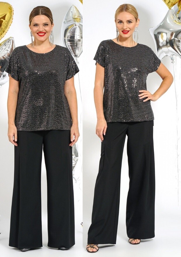 Комплект, блуза, брюки, костюм Alani Collection 2036