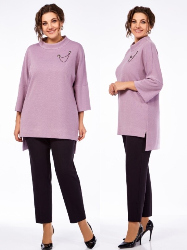 Комплект, джемпер, брюки Ольга Стиль 775