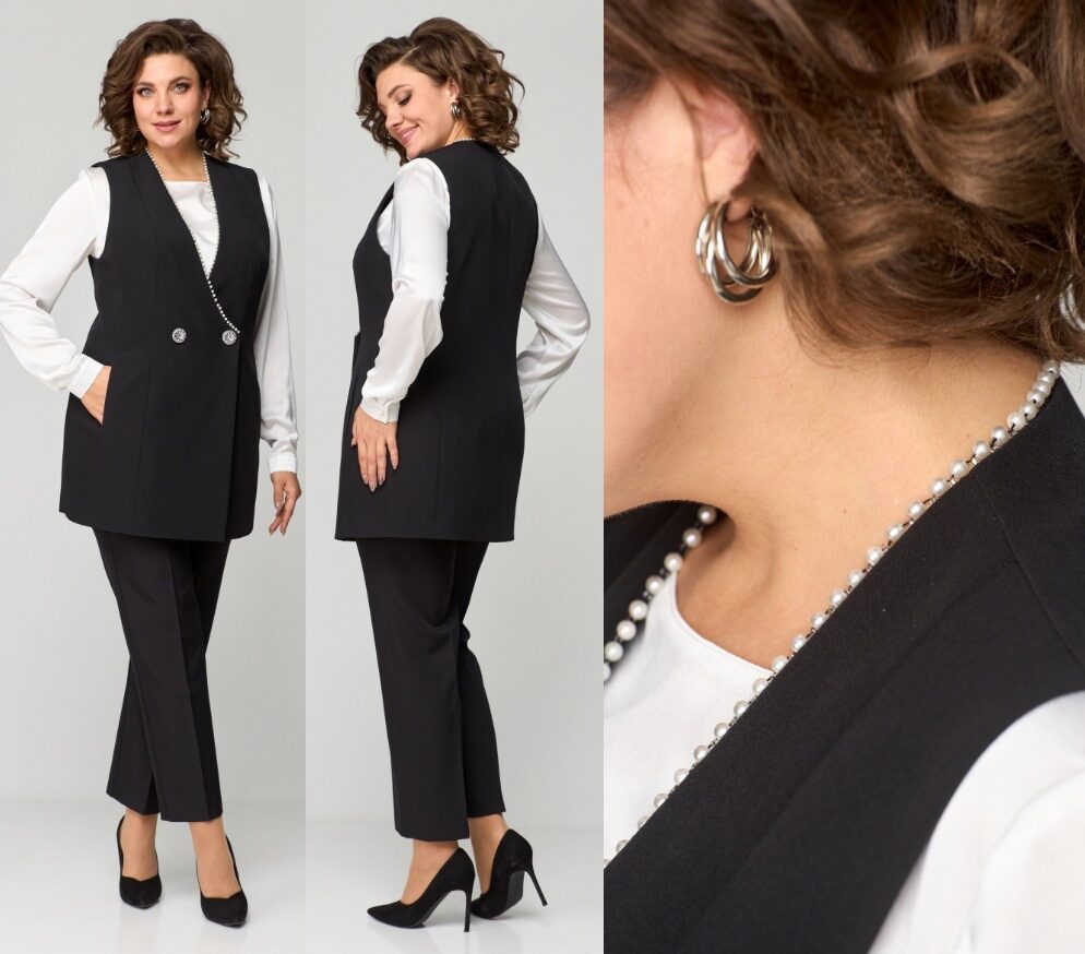 Костюм, жилет, брюки Anastasia Mak 1152