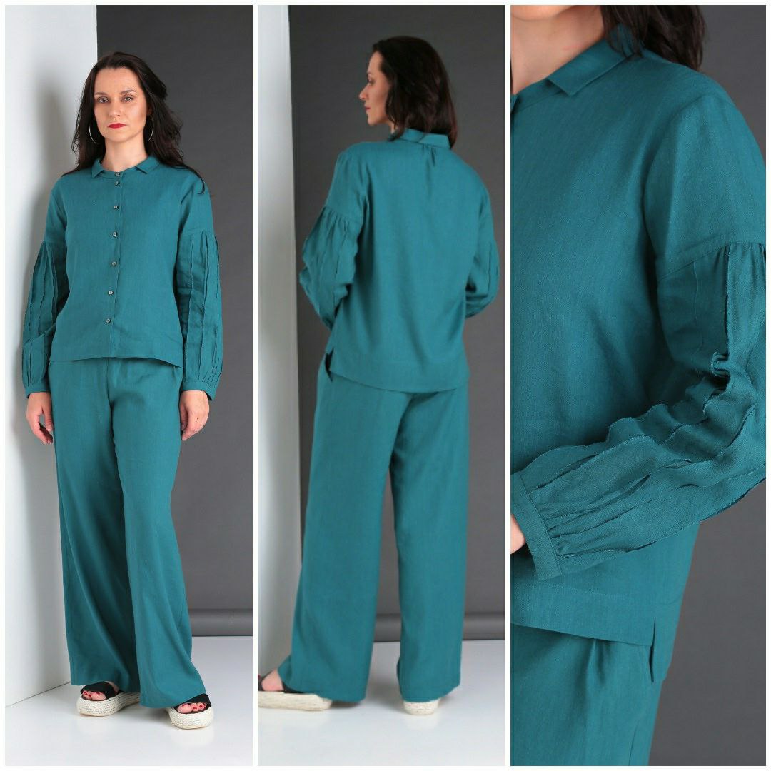 Комплект, блуза, брюки Ma Vie М-631