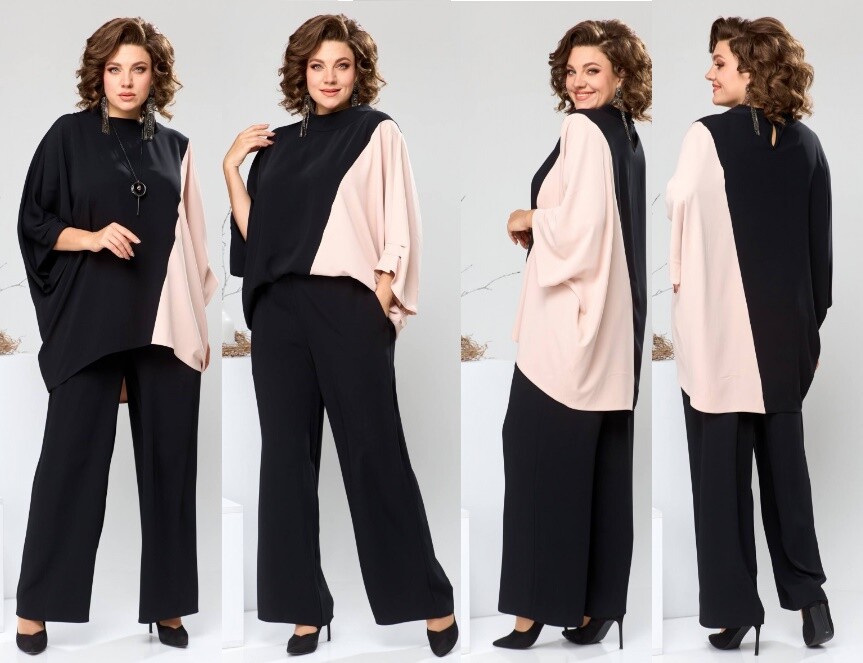 Костюм, блузон, брюки Romanovich Style 2-2609