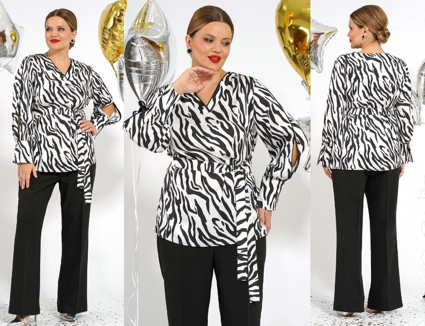 Комплект, блуза, брюки Alani Collection 2051