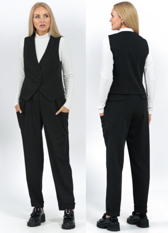Костюм, жилет, блуза, брюки Alani Collection 2007