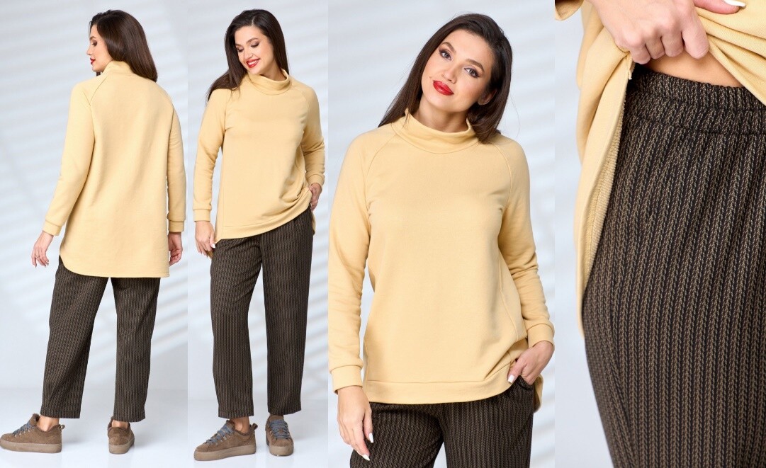 Комплект, джемпер, брюки Anastasia 1073