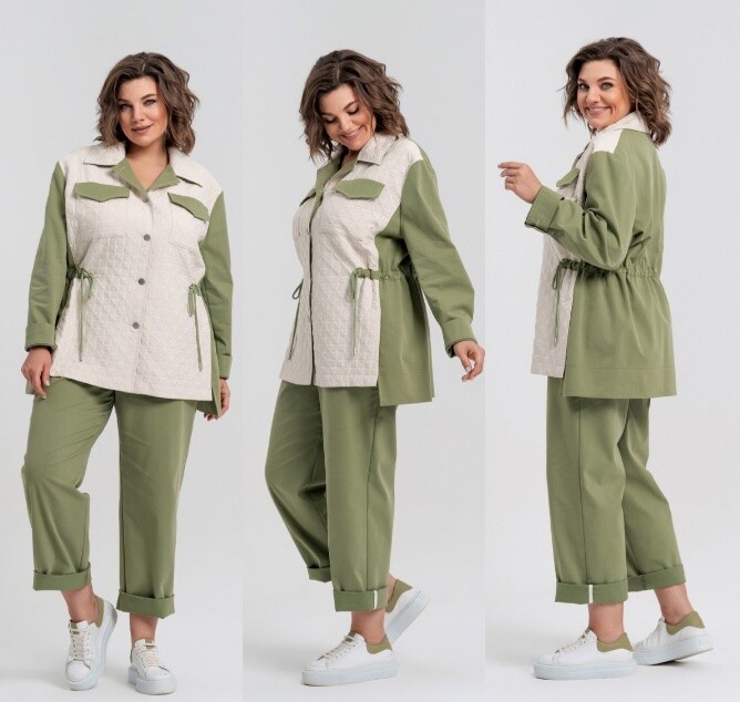 Комплект, куртка, рубашка, брюки Deesses 2267