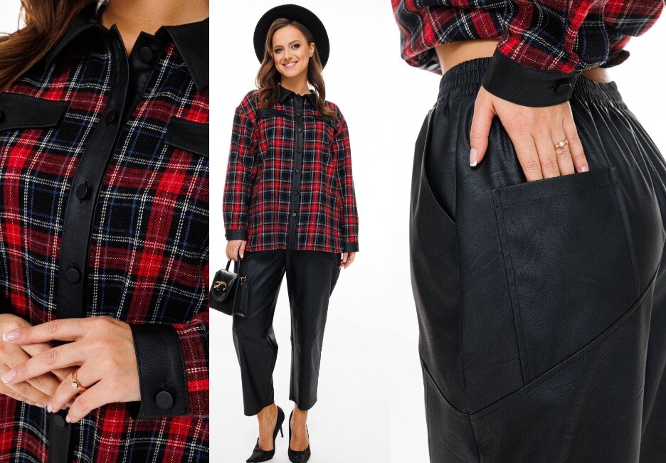 Комплект, рубашка, брюки Mubliz 132