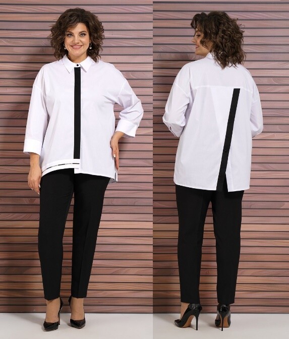 Комплект, блузка, брюки, костюм Alani Collection 2001