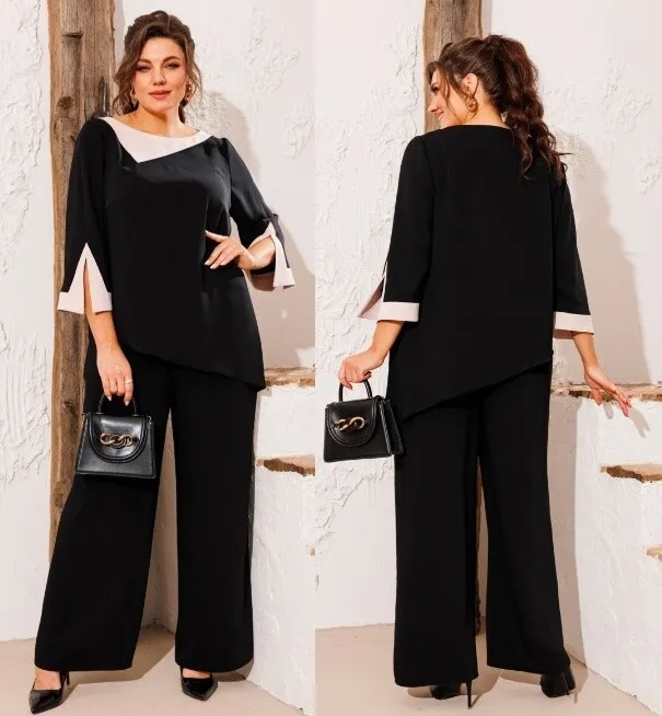 Костюм, брюки, блузон Romanovich Style 2-2621