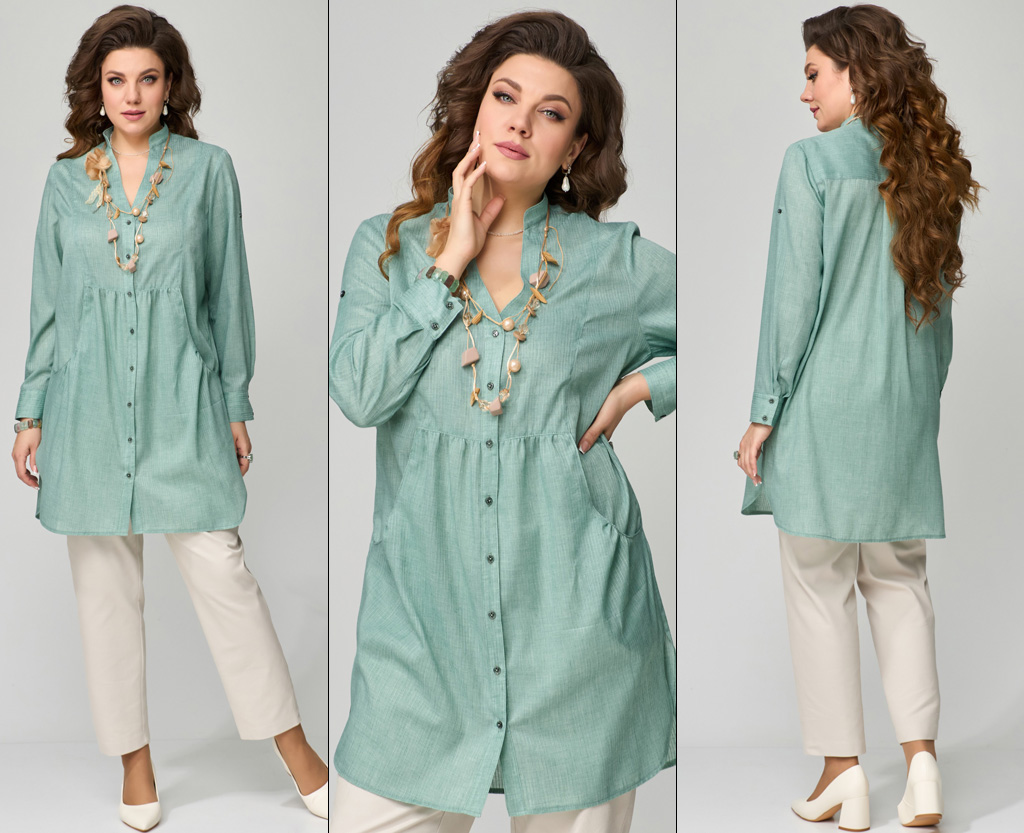 Комплект, туника, джинсы, брюки Fita 1512