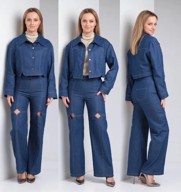 Комплект, брюки Viola Style 20651